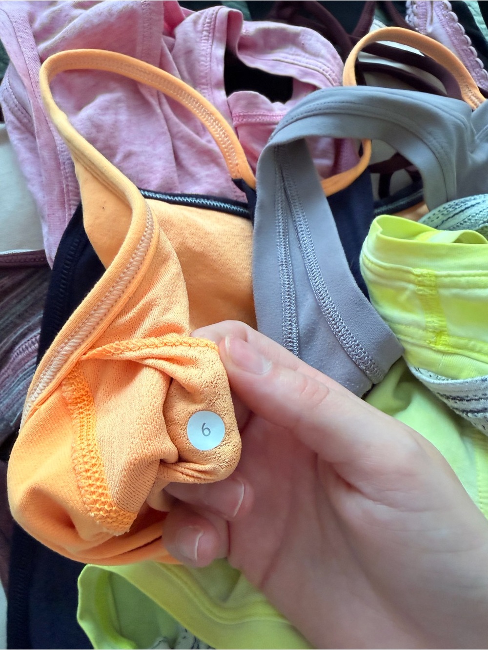Lululemon Mixed Activewear Tank Tops - Bright Multi-Color Set - Picture 16 of 16
